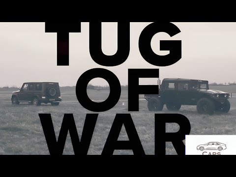 Tug Of War Mercedes AMG Vs Hummer Vs Maruti Jimny Vs L200 | #tugofwar #cars