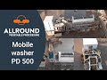 Mobile washer pd 500 line washing potatoes  allround vegetable processing