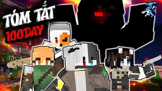 Tóm tắt 100 ngày Minecraft TẬN THẾ ZOMBIE | Siro Official