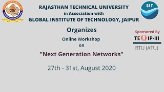 NGN Workshop Day-2 Session-5:- Cloud Resource Management & Scheduling || 28.08.2020 || GIT JAIPUR