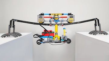 Experimental Lego Car CROSS Narrow Bridges! Making and Testing!