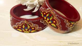 Patla Printed Lac Kada - .Choodiwala.in