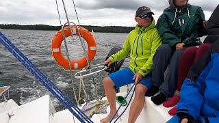 Masuren Polen - Segeln Auf Der Antila 27 Yacht