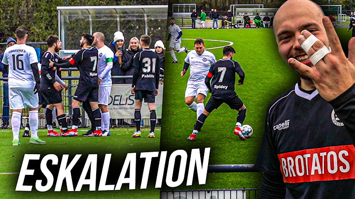 ESKALATION IN HITZIGEM KREISLIGA SPIEL! *Schlägerei?*