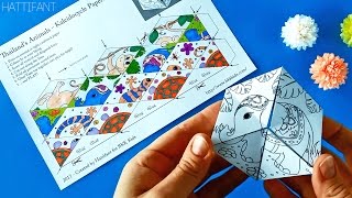 Hattifant - Thailand Animals Flextangle Papertoy
