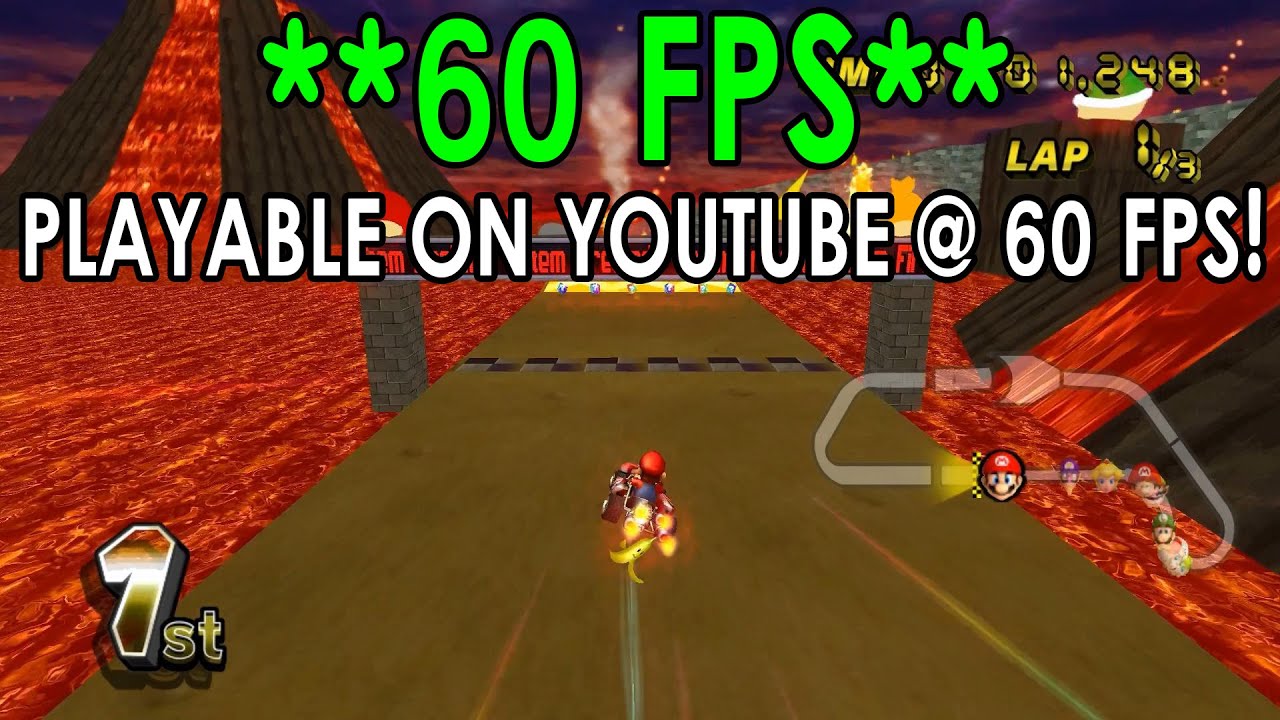 how to make mario kart wii dolphin emulator faster