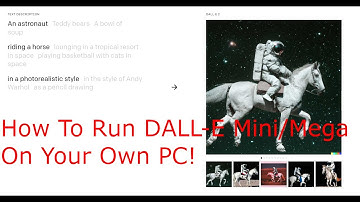 How To Run DALL-E Mini/Mega On Your Own PC