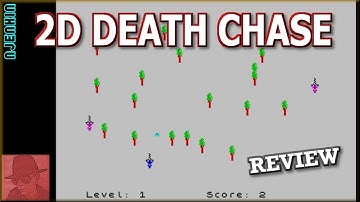 2D Death Chase : Homebrew from 2021 - on the ZX Spectrum 48K !! with Commentary