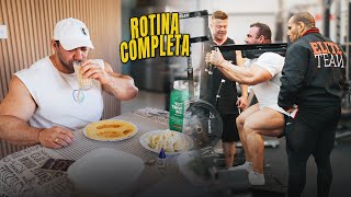 REFEIÇÕES E LEG DAY! ROTINA COMPLETA | RAFAEL BRANDÃO