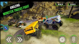 Monster Truck Derby Stunts 3D- Extreme Crash Demolition Car Racing - Android Gameplay screenshot 5