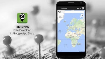 Photopins App for Android - Geotag your photoalbum