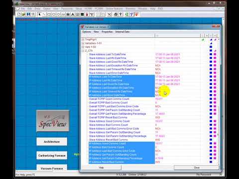 ModBus Comms Traffic Analysis