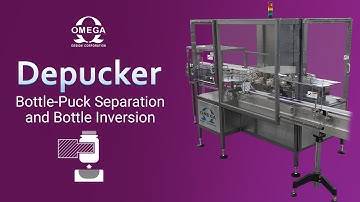 Depucker - Bottle-Puck Separation and Bottle Inversion - Omega Design
