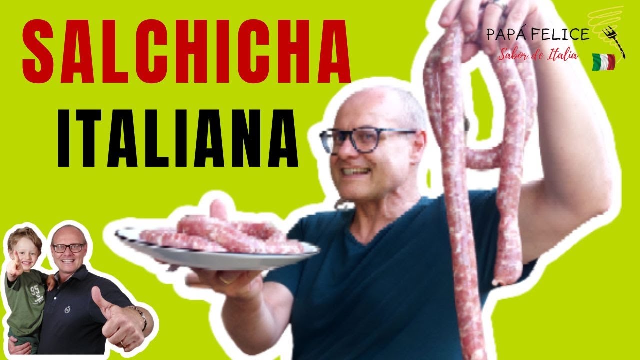 🇮🇹 Preparando salchichas con un CARNICERO italiano.