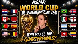 ASMR World Cup Round of 16 Predictions | Who Makes the Quarterfinals? screenshot 5
