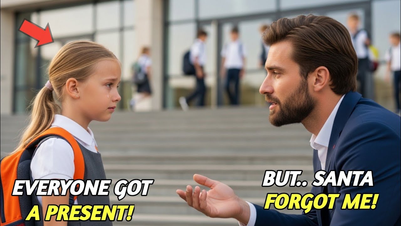 A Young Billionaire Overhears a Girl With No Christmas Gift — What He Did Next Changed Everything!
