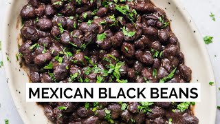 Mexican Black Beans