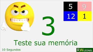 Memória E Matemática - Passatempo Para Expert. - Rwleonel
