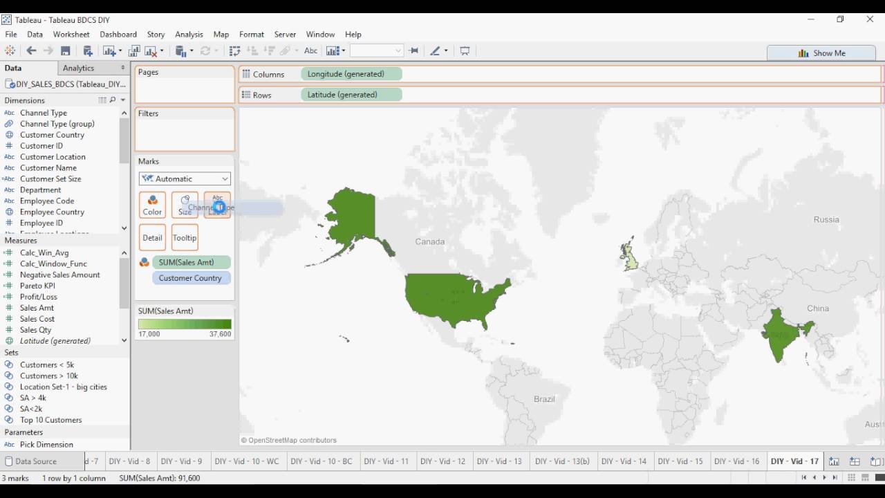 Tableau - Do it Yourself Tutorial - Plotting Shapes on Maps - DIY -17 ...