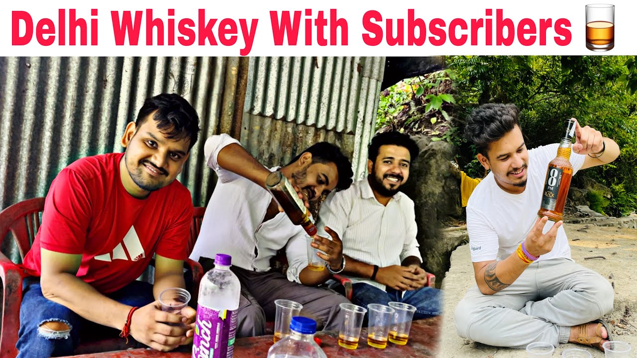 I Drank Jordys Bar Whiskey And 8 Pm Black Whiskey With My Subscribers 