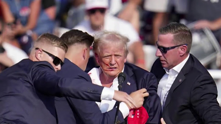 Former President Donald Trump injured in assassination attempt at rally in Pennsylvania