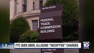 FTC sues Uber for allegedly charging customers for subscription service without consent