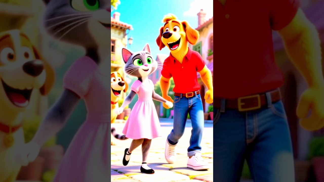 OMG! Gaon Ke Talking Animals 😂 Cat, Dog, Cow & Goat Ki Funny Meeting | Viral Shorts