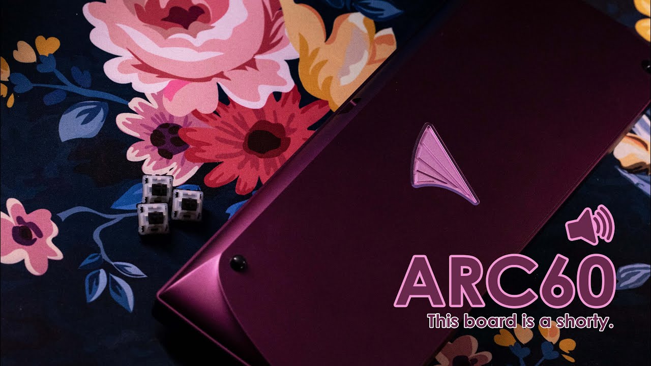 I made this board taller | Arc60 with Nixies Sound Test