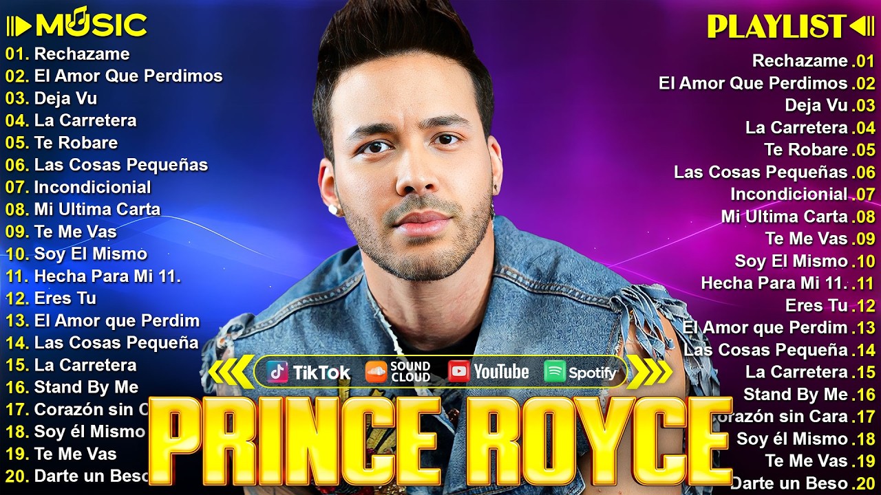 LAS 30 MEJORES BACHATAS DE PRINCE ROYCE - PRINCE ROYCE MIX ÉXITOS SUS MEJORES BACHATAS ROMÁNTICAS
