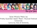 Sera myu  solar miracle makeup musical festival ver lyrics kanromeng