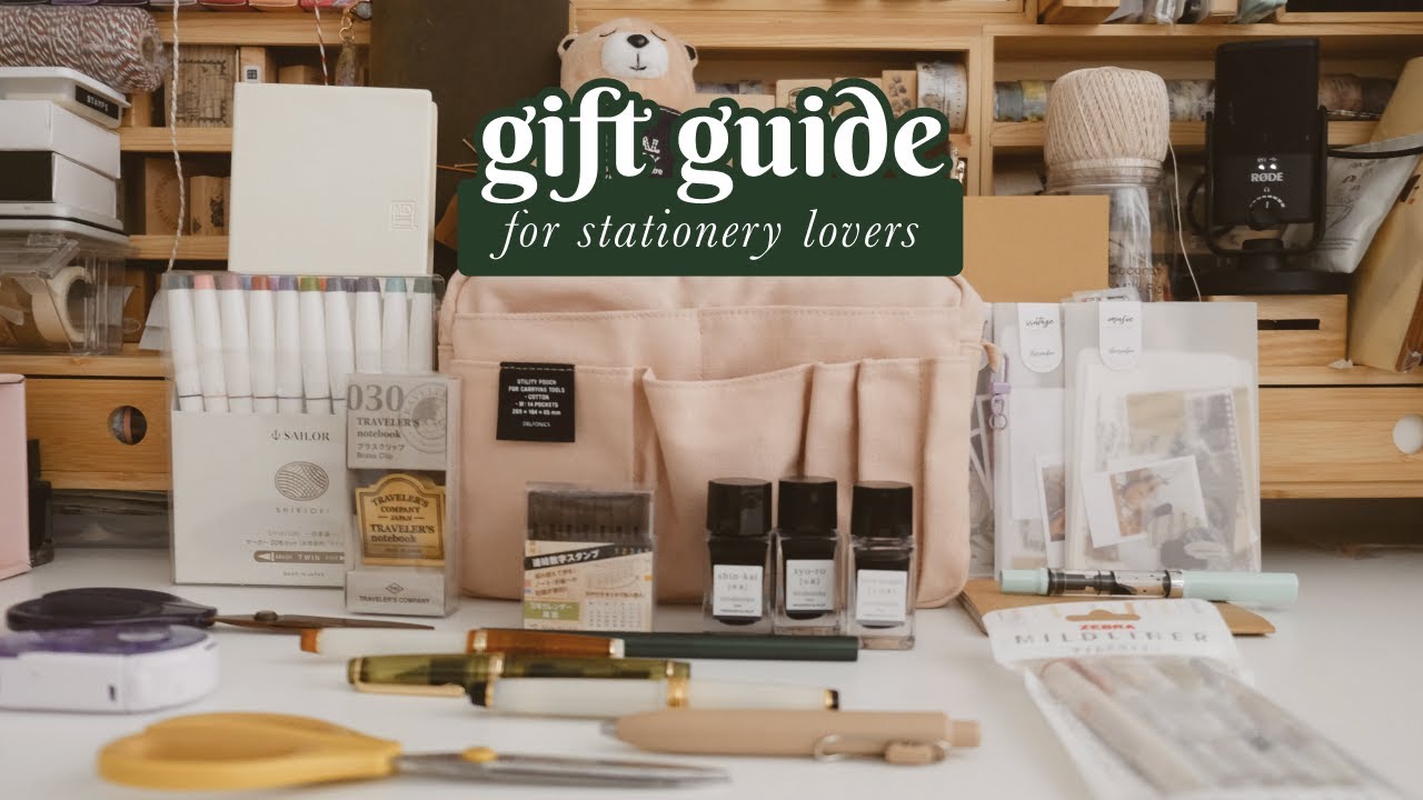 Stationery lover gift guide and ideas ✨ budget-friendly from $10 to $80
