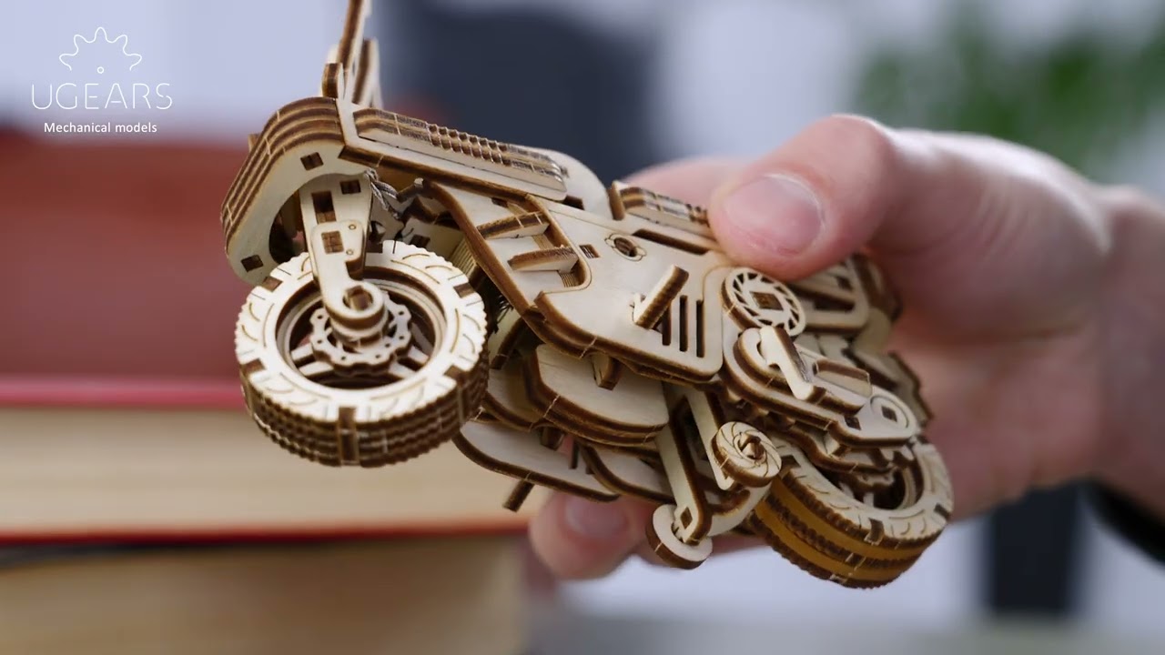 ugears moto compact folding scooter