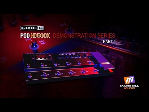 POD HD500X Demonstration Part 1 - Peter Hanmer