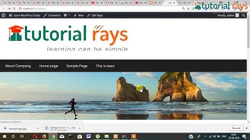 8 WordPress how to use widget in Wordpress - Tutorial Rays | By Umar Rahman