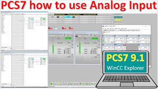 Basic PCS7 V9.1 how to implement Analog Input library