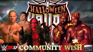 WWE 2K17 GAMEPLAY: The Wolfpac [Manager Batista] VS. Harlem Heat | Community Wish Match screenshot 5