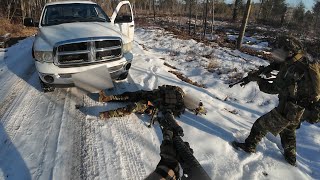Deliberate Ambush on Truck Raw