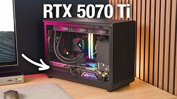 I Built a Tiny "Mid-Tier" 4K Gaming PC + MSI RTX 5070 Ti Vanguard
