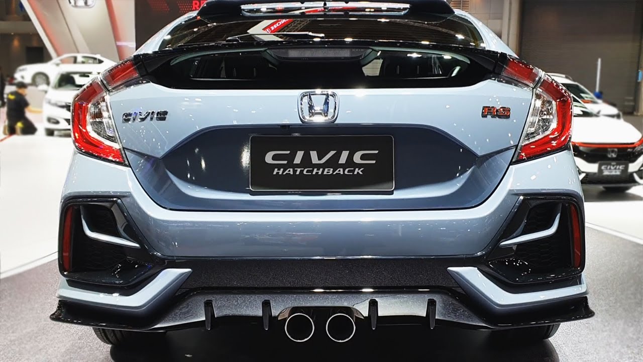 New Honda Civic Hatchback 2020 1.5 Turbo RS ราคา 1,229,000 บาท - YouTube