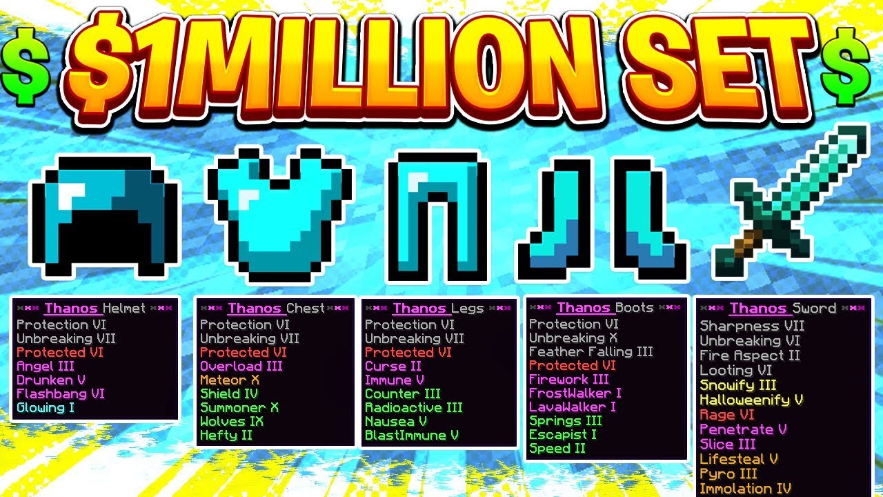 THE RAREST *GOD* SET IS WORTH MILLIONS! (OP!) | Minecraft Skyblock | PVPLAB