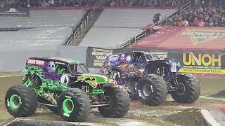 Grave digger vs son of a digger Detroit MI