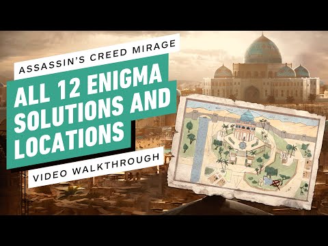 Assassin’s creed mirage: all 12 enigma solutions and locations