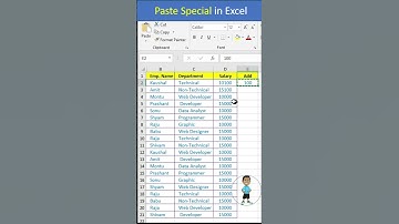 Excel Interview Question Paste Special in Excel #excel #microsoftexcel  #excel #exceltutorial #short
