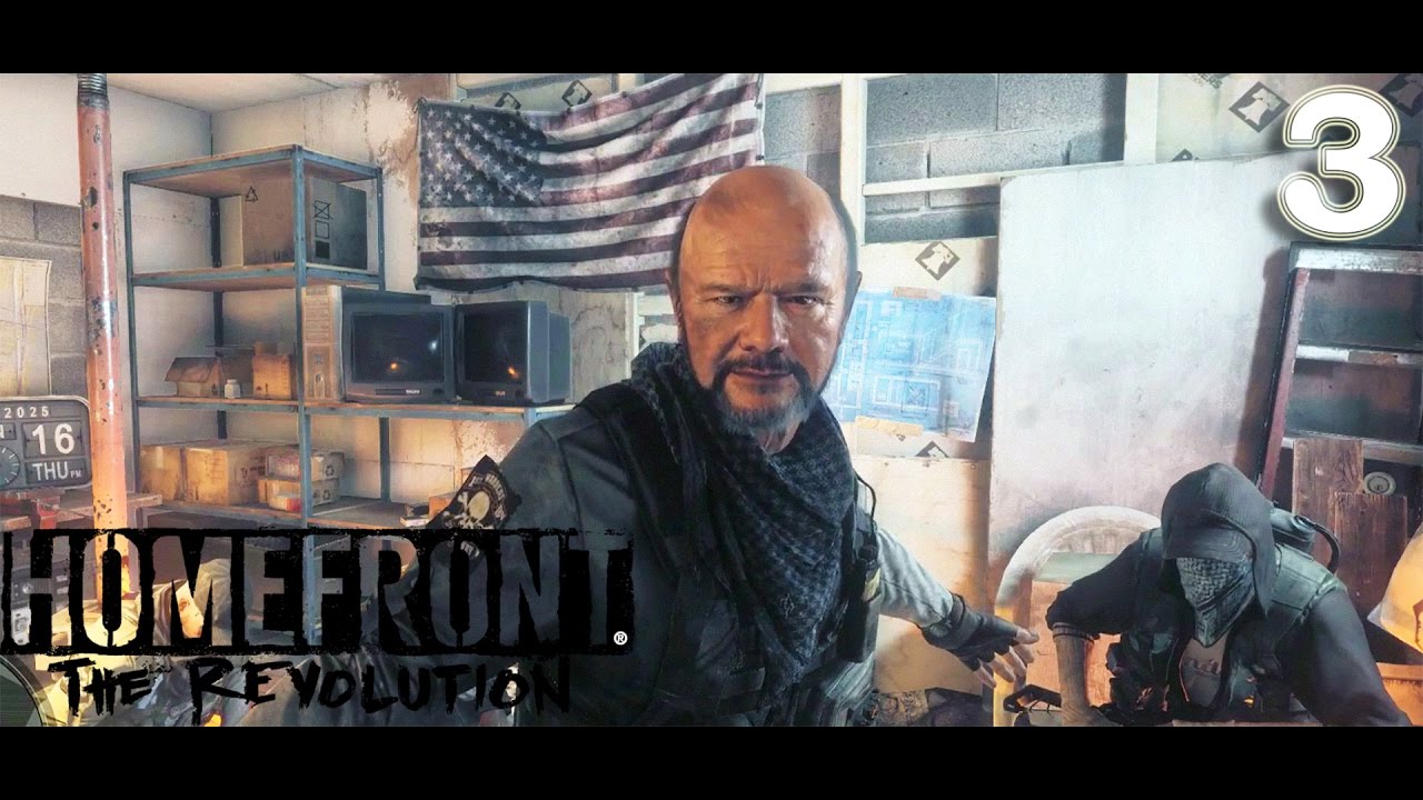 Homefront The Revolution [All Elmtree Red zone] Gameplay Walkthrough Full Game No Commentary Part 3