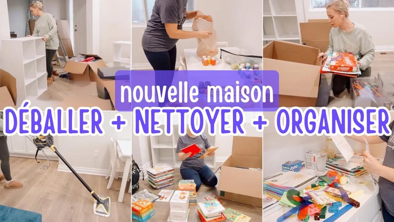 NETTOYAGE DE MA NOUVELLE MAISON : DÉCLUTTER ET ORGANISER AVEC BECKY MOSS !