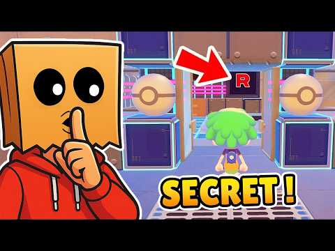 HERE IS THE DARKEST SECRET of POKÉMON POKOPIA: THE BASE OF TEAM ROCKET!