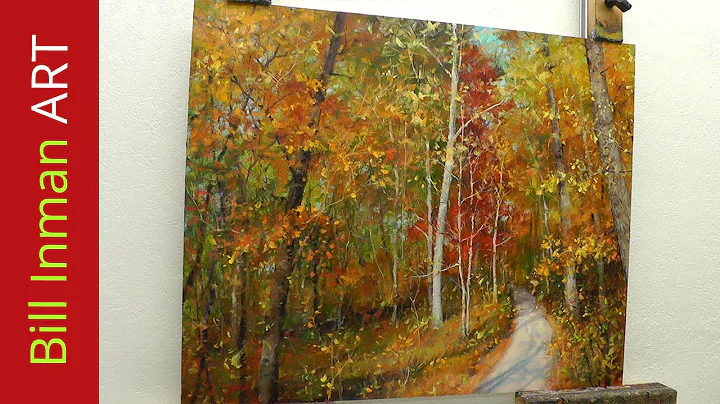 How to Paint Trees with Fall Leaves - 'Early One M...