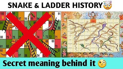 History of Snakes and ladders | Secret Meaning behind it #shorts #shortvideo