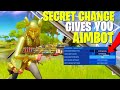 These EXPONENTIAL FORTNITE SETTINGS Give You AIMBOT *Best Fortnite Settings*