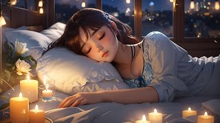 Dreamy Night Ambience 🌙 Relaxing Sleep Music with Candlelight